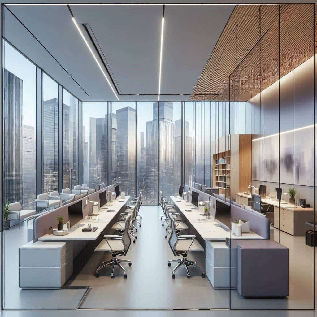 部门座位批量调换发生后建筑设计公司该怎样校准写字楼办公的办公家具布局